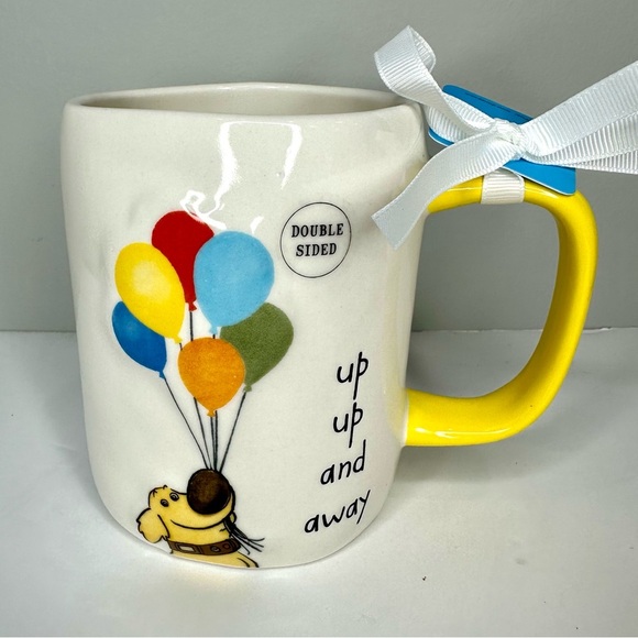 Rae Dunn Disney Pixar Up Dug and Balloons Coffee Mug - Picture 1 of 5